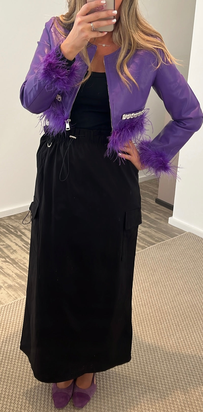 Veste plumes